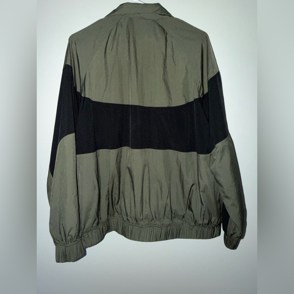 LULULEMON W3IPHS Nylon Collared Jacket *Retro Remix Set Army Green / Black - Picture 3 of 5